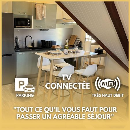 ルミール＝モンジョリーT2 Le Cosy, Au Coeur De Montjoly, Parking, Climアパートメント エクステリア 写真